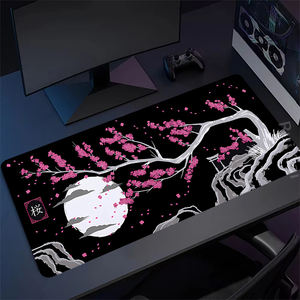 Alfombrillas de ratón grandes de Sakura azul, alfombrilla de ratón para juegos, alfombrilla de escritorio para jugadores grandes, alfombrillas de goma para teclado de 40x90cm, alfombrillas de escritorio, la <span class=keywords><strong>mejor</strong></span> alfombrilla de ratón - Product Image 2