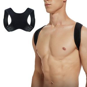 Attelle de soutien dorsal pour scoliose tendance : protection professionnelle, réglable, légère, respirante, correcteur de posture pour le haut du dos - Product Image 4