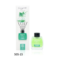 Diffuseur de Parfum à Bâtonnets de Luxe 130ml, Désodorisant pour Salle de Bain et Assainisseur d'Air pour Maison et Hôtel
