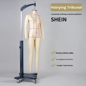 Tête de <span class=keywords><strong>mannequin</strong></span> ajustable pour couturière, taille S, pose debout, pour vêtements féminins, modèle européen et américain - Product Image 2