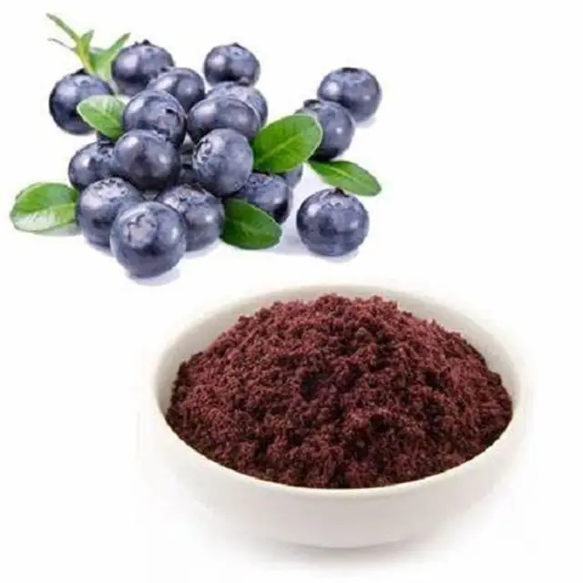 Organik yüksek kaliteli acai berry tozu 25% antosiyanidinler Acai Berry özü meyve tozu