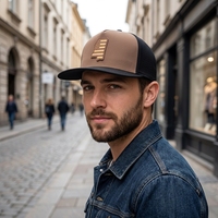 Cappellino Snapback Sportivo in Poliestere e Spandex Traspirante con Fori Perforati al Laser, Alta Qualità, Vendita all'Ingrosso