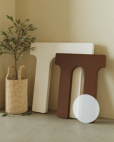Présentoir de bureau en forme de pont en papier Spazepaper, présentoir flexible en papier, présentoir pliable pour salon professionnel