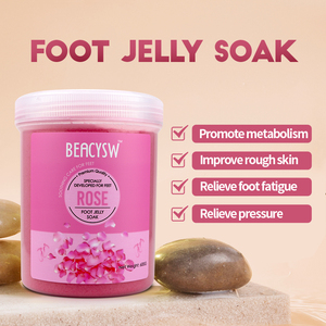 Lemon Infused Spa Pedicure Crystal Jelly Soak Aloe Vera Ingredients <strong>for</strong> Post-Work Relaxation &amp; Rejuvenation - Product Image 3