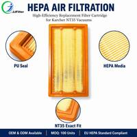 Filtre de remplacement OEM Jiajie NT35 HEPA pour aspirateur à gaz Karcher NT35, compatible voiture, filtre commercial écologique