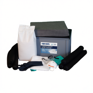 Ttake Universal Spill Kit Absorbent Mats And PPE <b>For</b> Industrial Use - Product Image 2