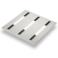 Éclairage intérieur à économie d'énergie 595x595mm 40W 72W bureau hôpital hôtel Restaurant panneau lumineux Led modulaire encastré