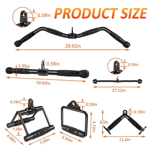 LAT Pull Down <span class=keywords><strong>bar</strong></span> cavo macchina attacco <span class=keywords><strong>V</strong></span> maniglia <span class=keywords><strong>bar</strong></span> con rotazione a forma di <span class=keywords><strong>v</strong></span> <span class=keywords><strong>bar</strong></span> - Product Image 2