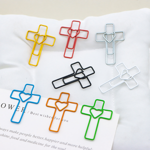 21 años BSCI fabricante verificado lindo logotipo personalizado en forma de Clip de papel marcapáginas planificador Clips Clip de papel de Metal personalizado - Product Image 2