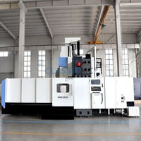 Machine de fraisage CNC à portique 3 axes FANUC certifiée CE, modèle GMC2518, économique, avec service après-vente