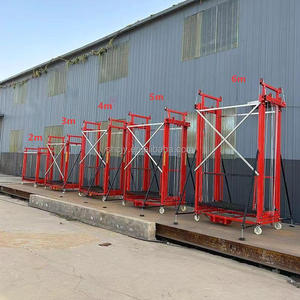 ลิฟท์ยกแบบเคลื่อนที่สั่งทำพิเศษขนาด 2-20 เมตร  2ม. 3ม. 4ม. 5ม. 6ม.-12ม.  แท่นยกสำหรับขาย  ลิฟท์ไฟฟ้าสำหรับงานก่อสร้าง - Product Image 2