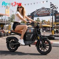 Moto électrique rétro Apexjoy TROMOX-M05 70 km/h 2500W 48V48Ah Autonomie 80 km Application intelligente GPS Beidou Bluetooth Vente en gros