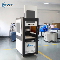 Vente chaude machine de marquage de gravure laser entièrement fermée pour sceau timbre métal acier inoxydable étiquette d'oreille carte de crédit
