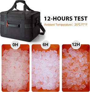 Échantillon gratuit : Glacière isotherme portable grande capacité pour pique-niques et camping, sac à dos isotherme avec bandoulière - Product Image 2