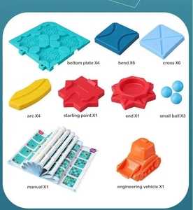 JinYing - Vente flash - Jouets éducatifs pour enfants - Jeu de construction de routes logique - Jeu de labyrinthe - Jeu de construction de routes - Product Image 5