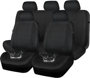 Fundas de Asiento de Coche Hechas a Medida Motoptes, Juego Completo de 3 Filas y 6-8 Asientos, Cuero de Lujo, Aptas para <span class=keywords><strong>Mitsubishi</strong></span> <span class=keywords><strong>Outlander</strong></span>, 1 Año de Garantía - Product Image 3