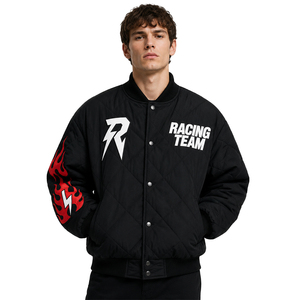 Giacca Bomber da Uomo Imbottita Certificata GRS BSCI CE Ecologica ODM/OEM Logo Personalizzato Spedizione Rapida - Product Image 2