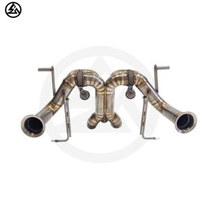 อุปกรณ์เสริม csz ท่อไอเสียไทเทเนียมแบบมีวาล์วสำหรับท่อระบายไอเสียสำหรับรถแข่ง V12รถแลมโบกินี6.5L <span class=keywords><strong>LP740</strong></span>-<span class=keywords><strong>4</strong></span> - Product Image 3