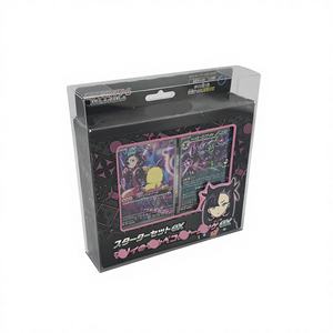 Caja Protectora Transparente y Estuche de Exhibición para Colección de Cartas Pokémon TCG, Versión Japonesa, Marnie y Steven - Product Image 1