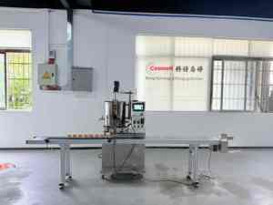 Machine de dosage et de remplissage linéaire pour cire de <span class=keywords><strong>paraffine</strong></span>, <span class=keywords><strong>vaseline</strong></span>, gelée de pétrole, bougies, bâtonnets de crème solaire et crèmes à base de <span class=keywords><strong>vaseline</strong></span> - Product Image 3