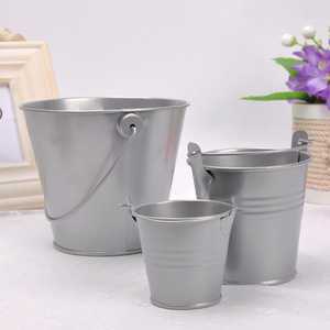 Manufacturer Direct Supply Creative Succulent <b>Plant</b> <b>Pots</b> Tin Wedding Supplies <b>Mini</b> Small Tin Buckets Candy-Colored Bucket - Product Image 2