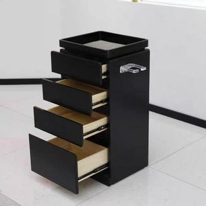 Table à outils spéciale pour salon de coiffure Armoire de rangement avec tiroirs <span class=keywords><strong>Barber</strong></span> Shop Armoire à outils pour cheveux en acier inoxydable - Product Image 5