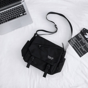 Unisex New Style <b>Large</b> Capacity Trendy Workwear Shoulder <b>Bag</b> Custom Logo Fashionable Waterproof <b>Canvas</b> Crossbody Sling <b>Bag</b> - Product Image 4