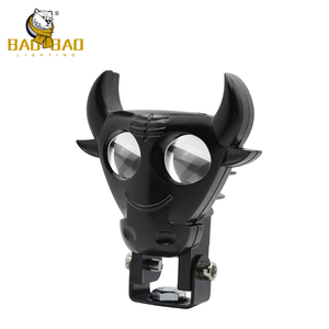 Sistema <span class=keywords><strong>de</strong></span> <span class=keywords><strong>foco</strong></span> BAOBAO BB1797 12V, Luz antiniebla <span class=keywords><strong>DE</strong></span> DOBLE Color, Mini bicicleta <span class=keywords><strong>de</strong></span> conducción, bocinas auxiliares, forma <span class=keywords><strong>de</strong></span> luz Led para motocicletas - Product Image 3