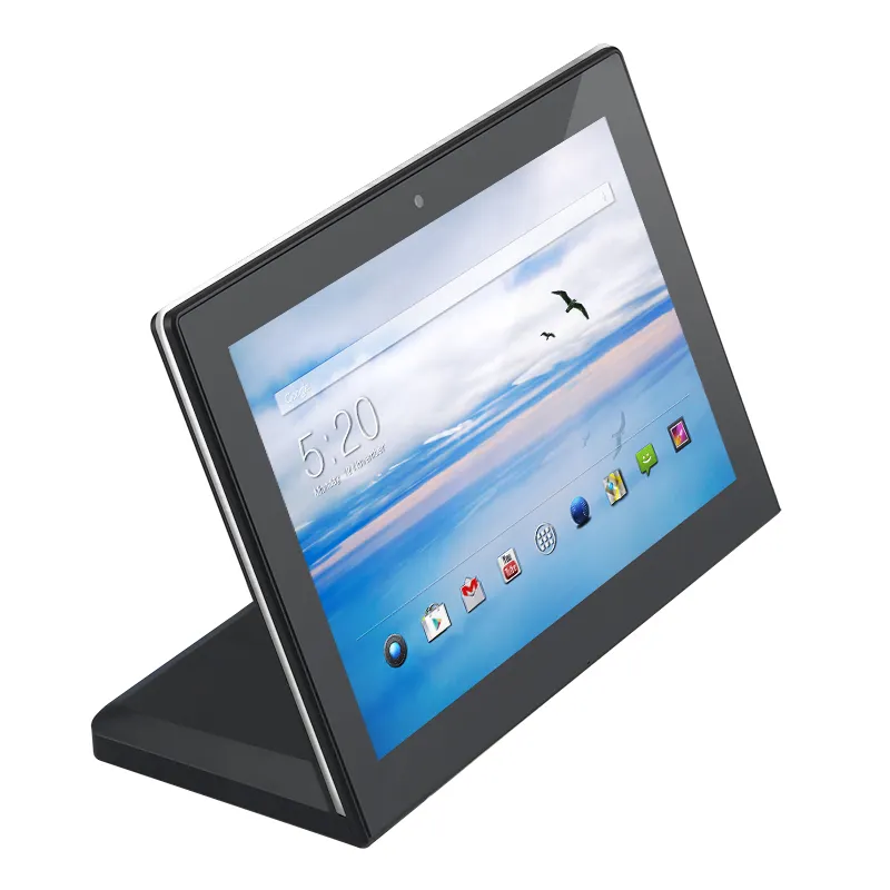 מכירה לוהטת 10.1 אינץ L צורת Led בר מסך מגע אנדרואיד כל אחד סידור מסעדה L סוג אנכי Tablet מחשב