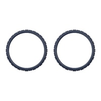 EXtremeRate Midnight Blue Accessoires de remplacement Anneaux d'accent personnalisés pour manette PS5 BDM-010/020/030/040/050