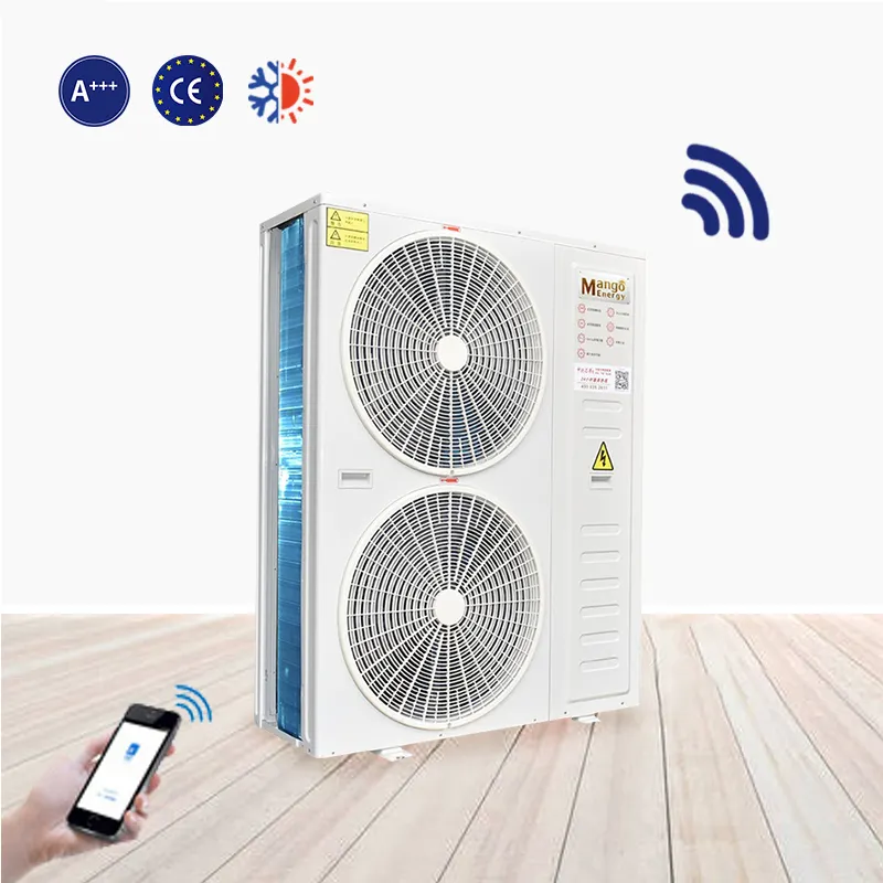 Evi Dc Air Bron Wifi Functie En Waterpomp Dc Inverter Lucht-water Warmtepomp Voor Huishoudelijk Gebruik