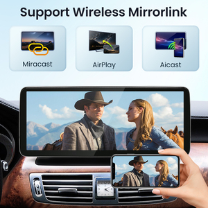 HFmidia 2026 Sistema Linux, Reproductor Multimedia con Pantalla Táctil Delgada de 12.8 Pulgadas, CarPlay y Android Auto para Mercedes-Benz CLS - Product Image 4