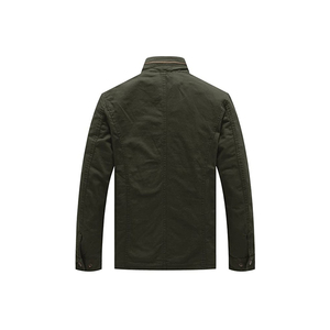 Abrigo de algodón barato OEM personalizado de fábrica 2023 para <span class=keywords><strong>hombre</strong></span>, chaqueta cortavientos informal ajustada con cuello levantado, chaqueta de campo para <span class=keywords><strong>hombre</strong></span>, chaqueta Cargo - Product Image 4
