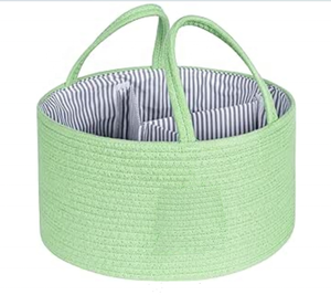 Sac à langer pliable ENWEI, prix promotionnel, en polyester, antivol, résistant à l'eau, avec lumière nocturne, panier pour bébé, organisateur - Product Image 6