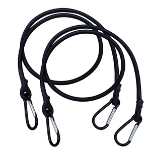 Cordons élastiques en latex de caoutchouc durable de 8mm avec crochets mousquetons de verrouillage - Product Image 3