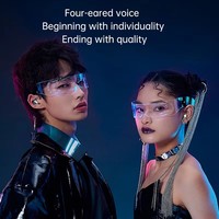 Écouteurs sans fil Bluetooth originaux M21 TWS pour iPhone, suppression du bruit, écouteurs stéréo de haute qualité, casques pour couple