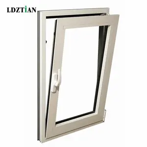 LEDOW fenêtre pivotante et inclinable de haute qualité et fenêtre en alliage d'aluminium