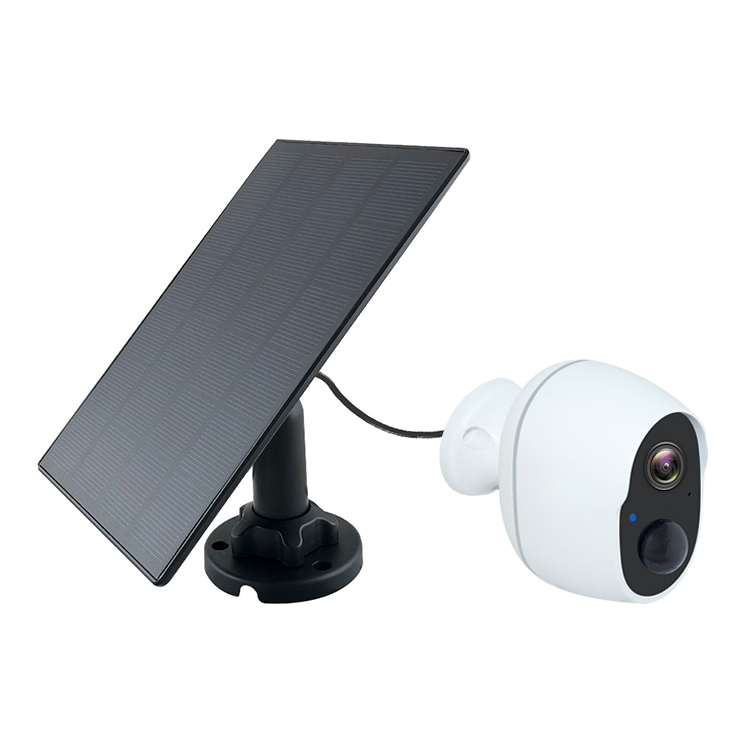 Водонепроницаемая камера видеонаблюдения с солнечной панелью, беспроводная камера безопасности, 1080P