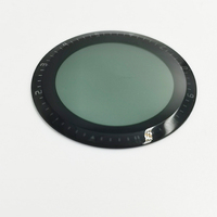 Verre trempé personnalisé pour montre connectée, aluminosilicate 9H, anti-rayures, antichoc, bord poli diamant 2.5D, usage industriel extérieur
