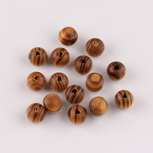 Vente en gros de <span class=keywords><strong>perles</strong></span> en bois de pin de 8 à 30mm Bracelet à bricoler soi-même Accessoires de bijoux <span class=keywords><strong>Perles</strong></span> en bois - Product Image 3