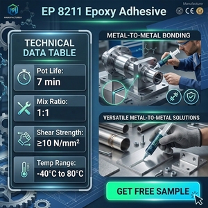 Industrial Grade High Strength Two-component Epoxy Structural Adhesive Waterproof <strong>Heat</strong> <strong>Resistant</strong> AB <strong>Glue</strong> for Metal Bonding Gule - Product Image 2