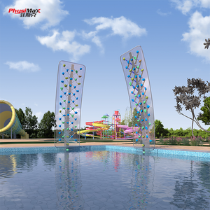 वाणिज्यिक निजी स्विमिंग पूल वाटरपार्क के लिए चढ़ाई दीवार जलीय जल पार्क के लिए चढ़ाई दीवार जलीय जल पार्क - Product Image 3