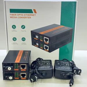 High Performance 100Mbps 1000Mbps Single-mode Single-fiber Transceiver Fiber Optic Converter SC <b>Ethernet</b> Optical Converter Pair - Product Image 3