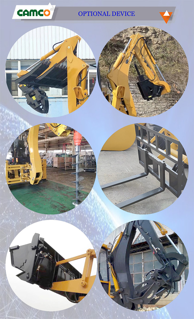 Earth Moving Machine Excavator Loader Small Backhoe Loader For Sale