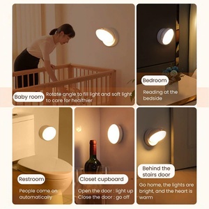 โคมไฟอัจฉริยะพร้อมฐานหมุนได้ 360 องศา °   โคมไฟติดผนังแบบหมุนได้ - Product Image 3