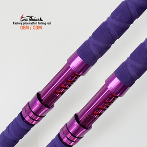 Vente en gros 7'6 "Canne à poisson-chat à action rapide pour la pêche en eau douce et en eau salée Canne à pêche <span class=keywords><strong>au</strong></span> gros avec poignée en EVA - Product Image 5