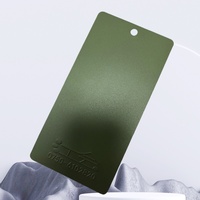 Revêtement en poudre thermodurcissable résistant aux UV, finition sable vert, pour intérieur et extérieur, directement de l'usine, pour surfaces marines et métalliques
