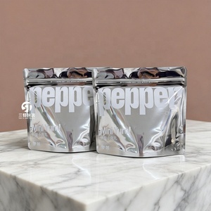 Custom Printed GRS Stand up Dog Food Pouch BOPP Plastic Food Grade Heat Seal Zipper Top Pet Food Packaging - Product Image 2