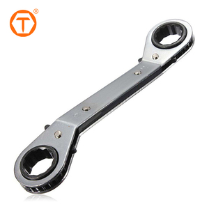 Phổ 5 Piece Reversible Off <span class=keywords><strong>Set</strong></span> vòng cờ lê bù đắp đôi hộp End Ratchet cờ lê <span class=keywords><strong>Set</strong></span> cho Metric 6-21 Mét - Product Image 2