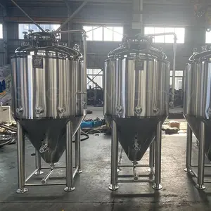 SUS304 Bier Gisting Tank Bier Fermentor 7500 L 1000 L 250 L 200 L